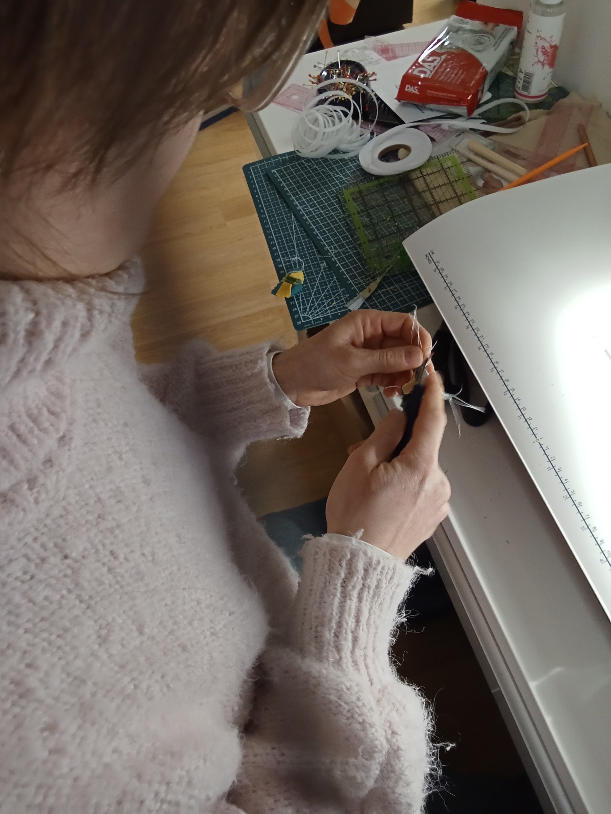 Phirosa dolls creative process, ooak ,unique hand crafted dolls